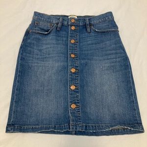 J. Crew Denim Skirt size 27